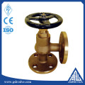 angle type steam bronze globe valve